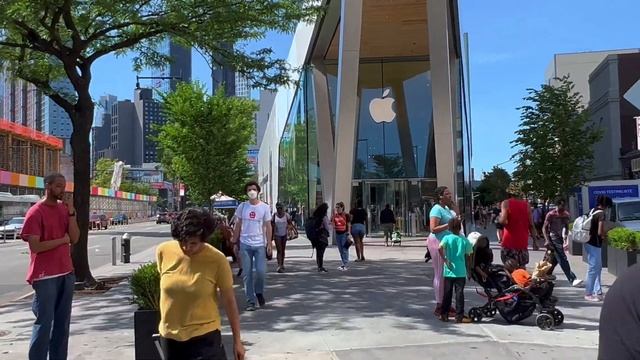 New York City Walking Tour ?? Downtown Brooklyn [4K Ultra HDR/60fps] смотреть онлайн