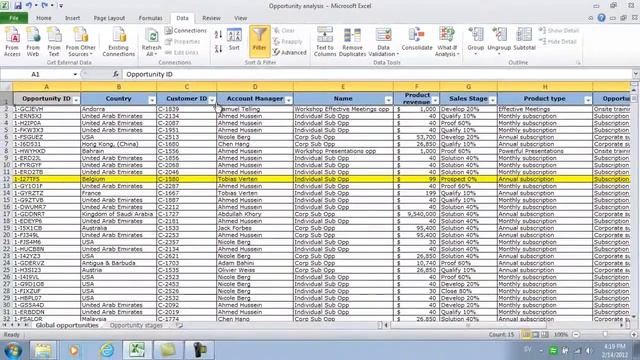 How to filter data in Microsoft Excel 2010 смотреть онлайн
