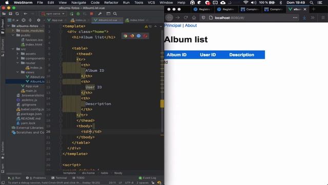 Projecte Vue 2 - Estructura i utilització d'axios смотреть онлайн