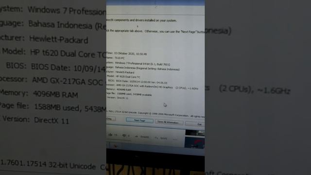 Pc Mini Hp Thin Client T620 with SSD M2 128Gb midasforce New смотреть онлайн