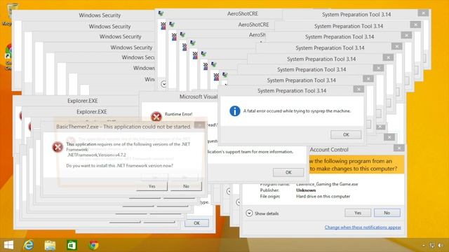 Windows 8.1 Crazy Error смотреть онлайн