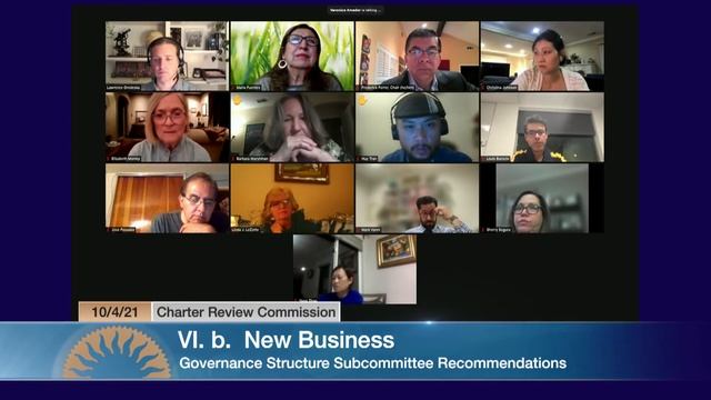 OCT 4, 2021 | Charter Review Commission смотреть онлайн