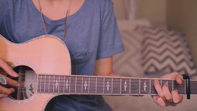 All of Me - John Legend // Guitar Tutorial (Easy chords, strumming & fingerpicking) смотреть онлайн