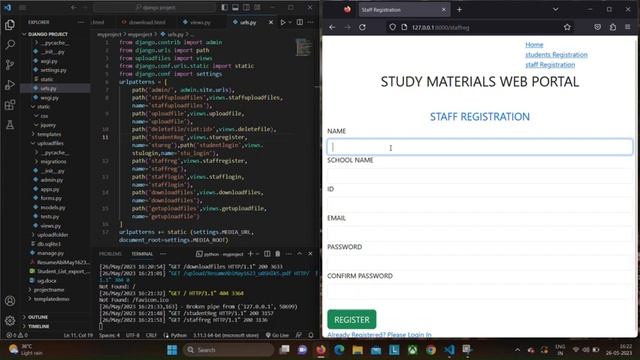 upload, download, delete files in django python смотреть онлайн