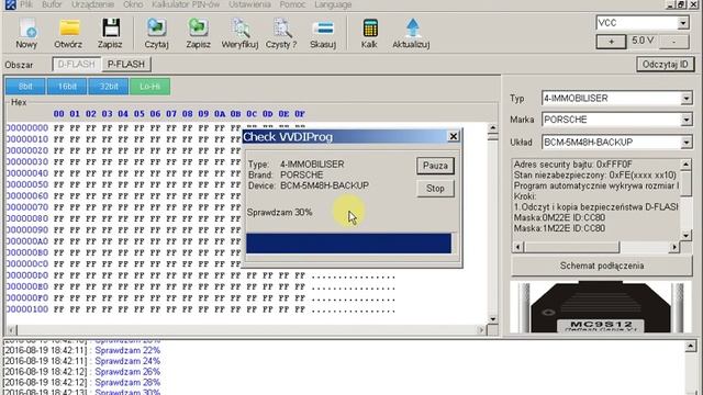 How to use VVDI Prog to Read Porsche BCM 5M48H смотреть онлайн
