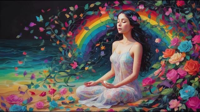 10 minute meditation music for positive energy : Calm body calm mind смотреть онлайн