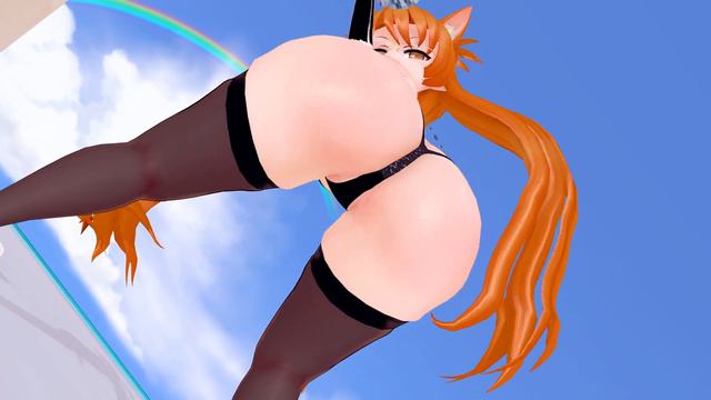 Sad Cat Dance? I Think Not!! MMD 4K 60fps
