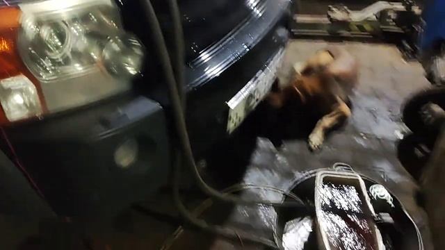 Промывка печки. Range Rover. смотреть онлайн