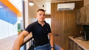 Загородная жизнь в доме из морского контейнера! Обзор дома.