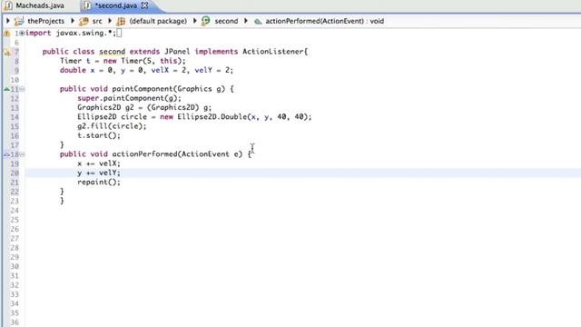 Java GUI Lesson 11 | Moving a Graphic смотреть онлайн