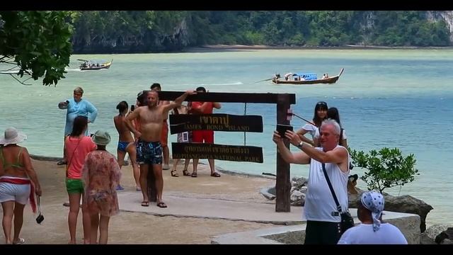 ОСТРОВА ДЖЕЙМСА БОНДА И КАНОЭ, Пхукет видео | JAMES BOND ISLAND AND CANOEING смотреть онлайн