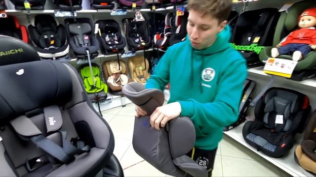 ???ОБЗОР НА JOIE SPIN 360 ISOFIX 0-18 КГ??? смотреть онлайн