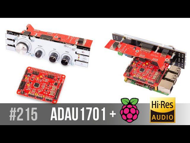 ADAU1701 & Raspberry Pi. DSP Machine смотреть онлайн