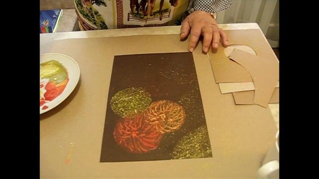 Мастер класс "Рисуем салют" смотреть онлайн