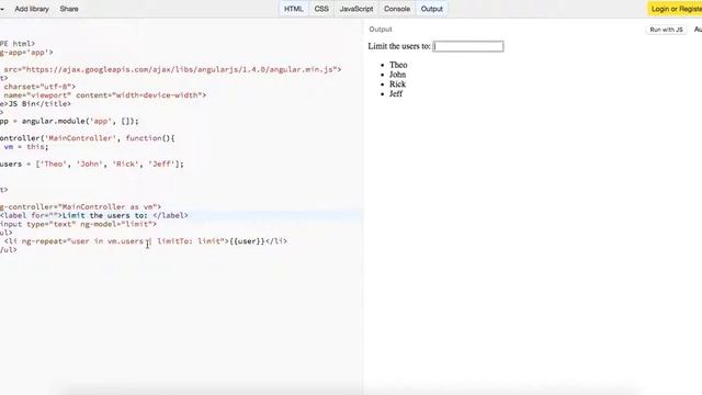 How To Create A Filter Alias Variable In AngularJS смотреть онлайн