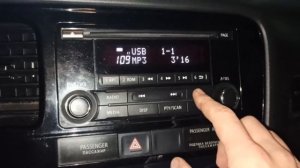 Настройка часов на штатной магнитоле Mitsubishi Outlander 3