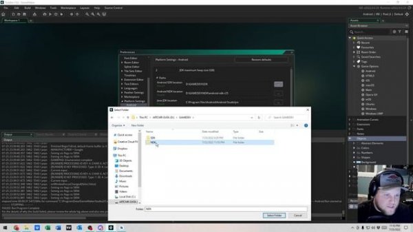 Troubleshooting GameMaker and Android Studio - Testing GMS2 Game on Android - Setup Android Export