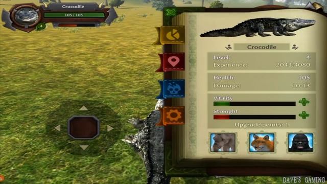 Ultimate Crocodile Simulator By Yamtar Simulator Games Part 1 смотреть онлайн