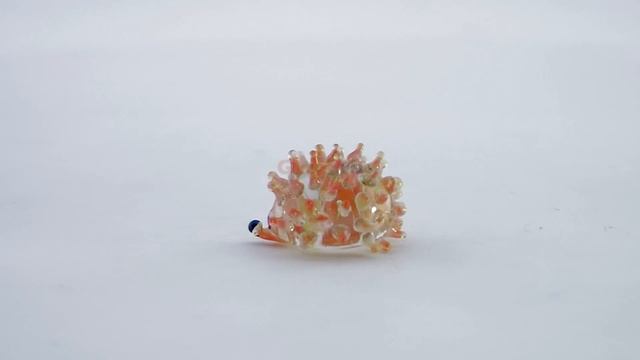 Фигурка из стекла ручной работы Ежик смотреть онлайн
