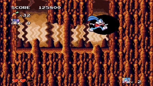 Tiny Toon Adventures - Buster's Hidden Treasure (Sega Mega Drive/Genesis) full Game Walkthrough смотреть онлайн
