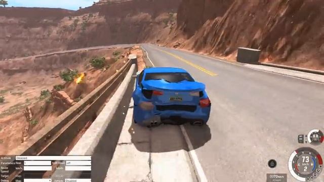BeamNG Drive | Кросс вернулся! Погоня из НФС Карбон - прощай любимая Эмка...