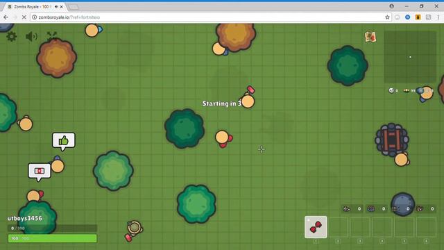Zombie Royal Fortnite Solo #zombie.io смотреть онлайн