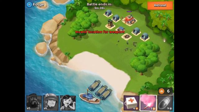 Boom Beach Level Guide - Forge (2 Sniper Towers) смотреть онлайн