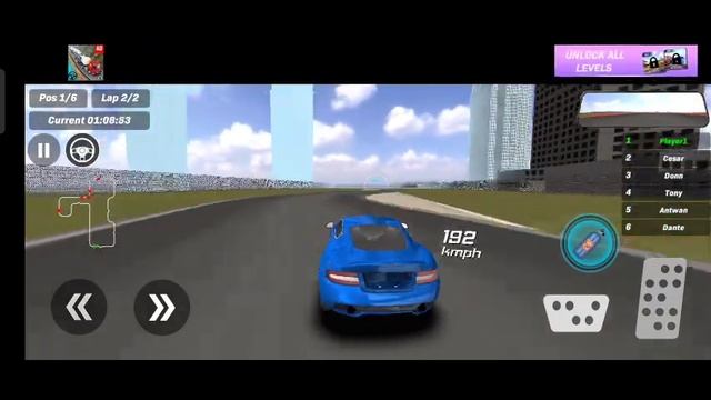 Grand car racing game 1 ||racing car driving||Android game play смотреть онлайн