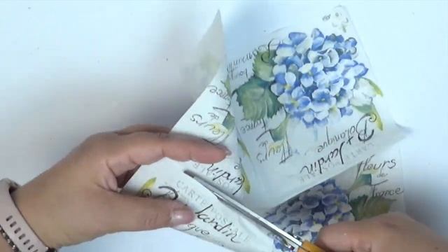 Decoupage Postarzanie Metodą cukrową [postarzanie Cukrem] No.877