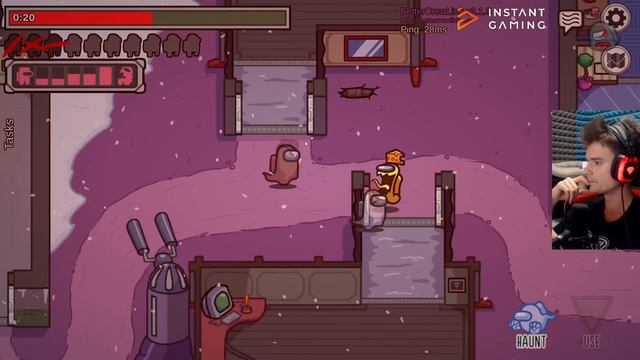 HIDE and SEEK na *NOWEJ* MAPIE z EKIPĄ DIABLESA w AMONG US!!! смотреть онлайн