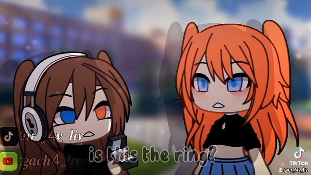 her moms wedding ring got lost. #gacha #gachaedit #edit смотреть онлайн