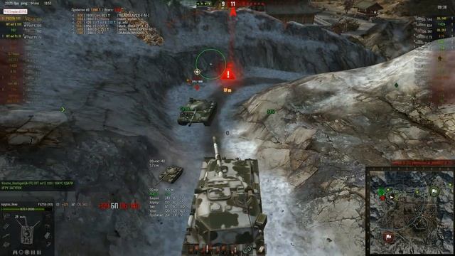 FV215b (183) 38% на победу, затащил!!! Священная долина World of Tanks 0.9.4 WoT смотреть онлайн