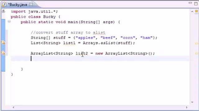 addAll in Java смотреть онлайн