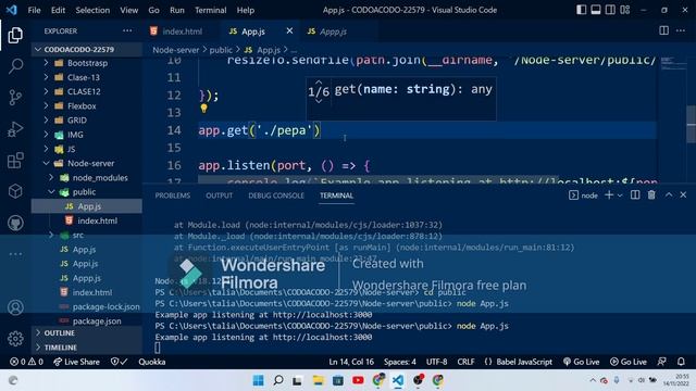 Clase N°27 - Node Nodemon Rutas смотреть онлайн