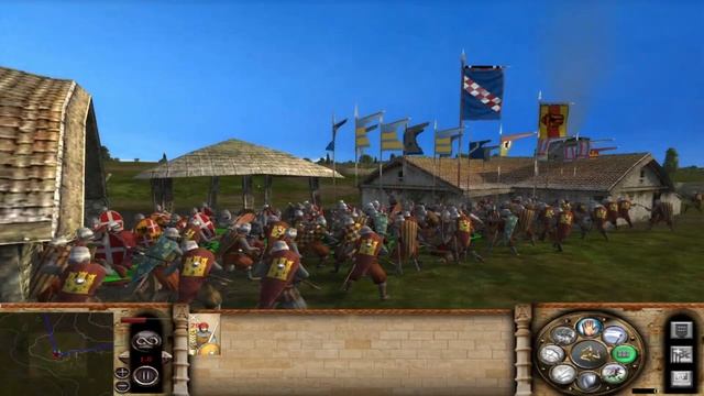 Medieval 2:Total war ➤ Королевство Леон и Кастилия притив Королевства Сицилия!!! 1VS1 смотреть онлайн