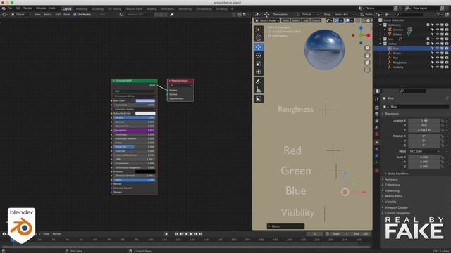 Using drivers, switches and custom attributes in Blender EP14 смотреть онлайн