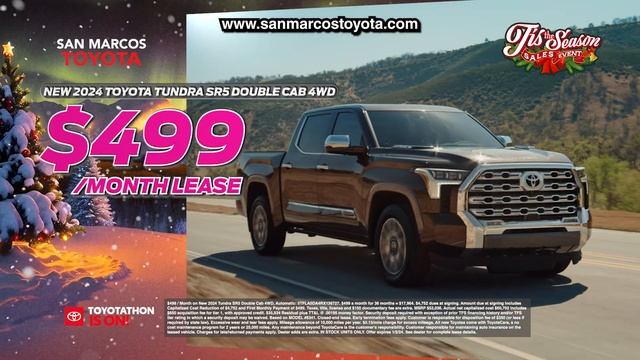 Tis the Season Sales Event Toyotathon - Tundra // San Marcos Toyota смотреть онлайн