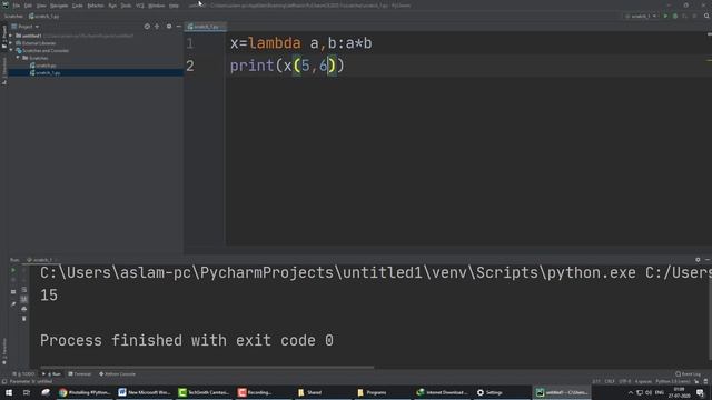 Python Full Course |Lambda function | Day 22 смотреть онлайн