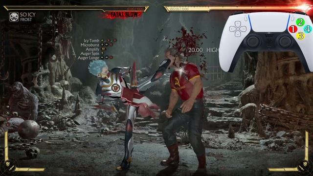 Mortal Kombat 11 Frost Combos - MK11 Scorpion Frost Tutorial Daryus P смотреть онлайн