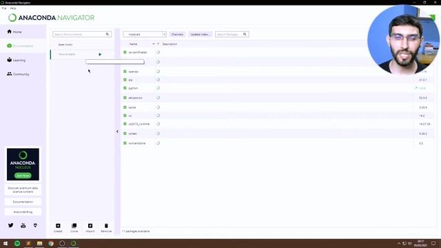 Como usar o Anaconda no Windows? | Ambientes virtuais смотреть онлайн
