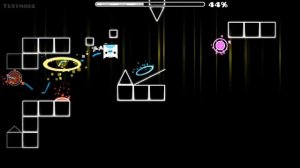 RUSH E but is a Geometry Dash layout (2 Players layout)