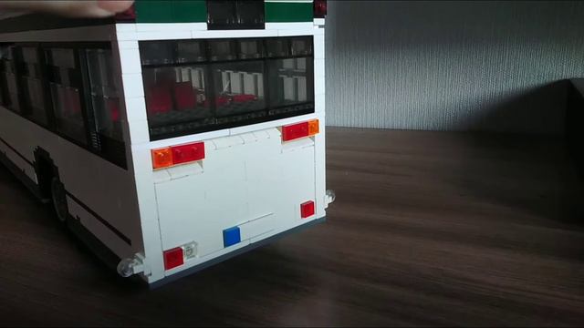 Lego автобус MAN 899 NL 202 MUNICH (14 STUD MOC) смотреть онлайн