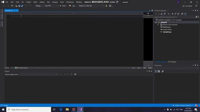 How to open and run Python in Visual Studio 2019 (For Beginner) смотреть онлайн