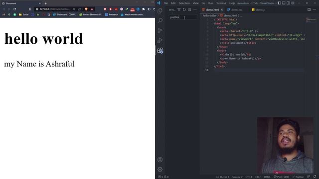 Visual Studio important feature || VS Studio feature || Prettier , Live Server смотреть онлайн