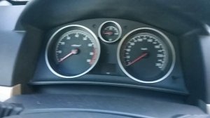 Astra H обороты на холодную