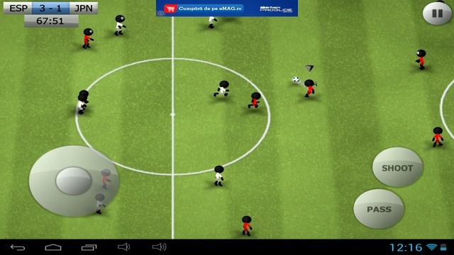 Stickman Soccer - Android Gameplay 2