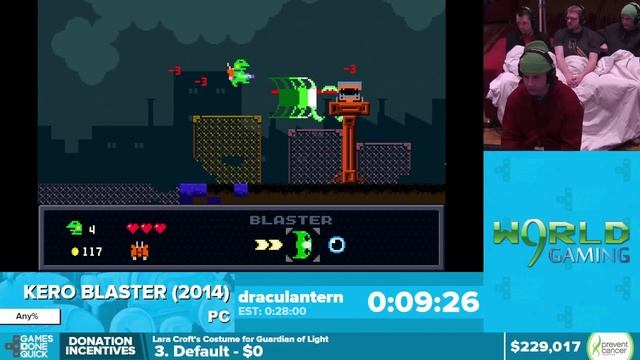 Kero Blaster by draculantern in 26:35 - Awesome Games Done Quick 2016 - Part 40 смотреть онлайн