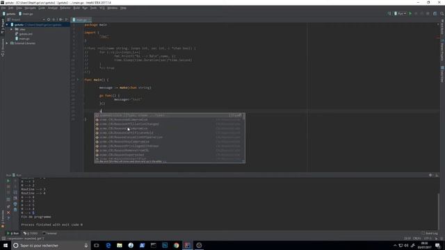 [Go/Golang] 10 - Les channels смотреть онлайн
