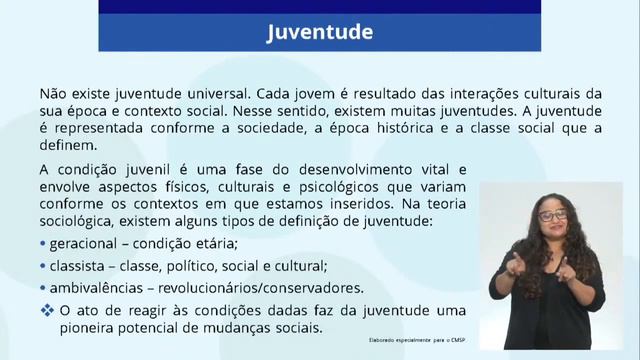15/10/21 - EJA EM 2º termo - Sociologia - Os jovens são consumistas смотреть онлайн