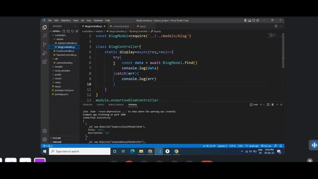 Express JS part 9 with project смотреть онлайн